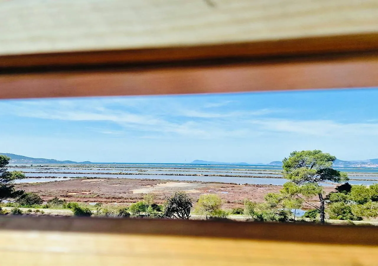Les Flamants Roses La Capte Clim 4Pers 100M Plage Hyères 0*,  Frankrig